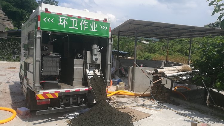 潭牛镇污泥干湿分离技术